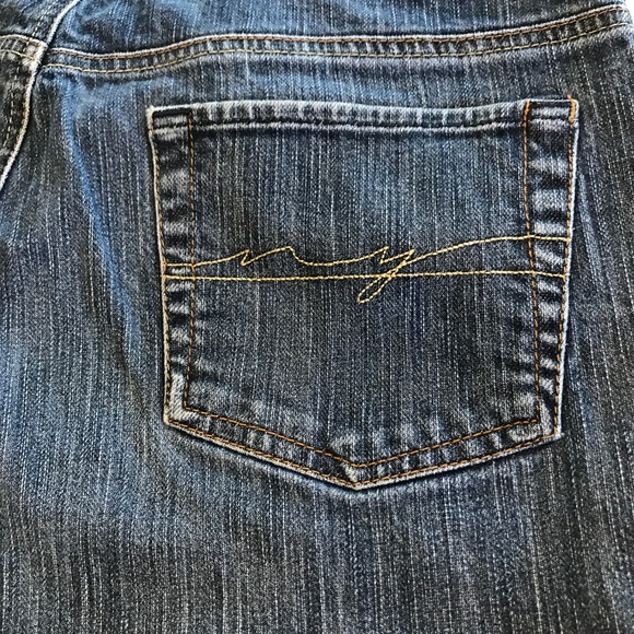 Battery Park Blue Boot Cut Denim Jeans 12 - Picture 6 of 8